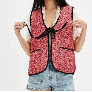 NWOT Free People Claudine Vest Size XS